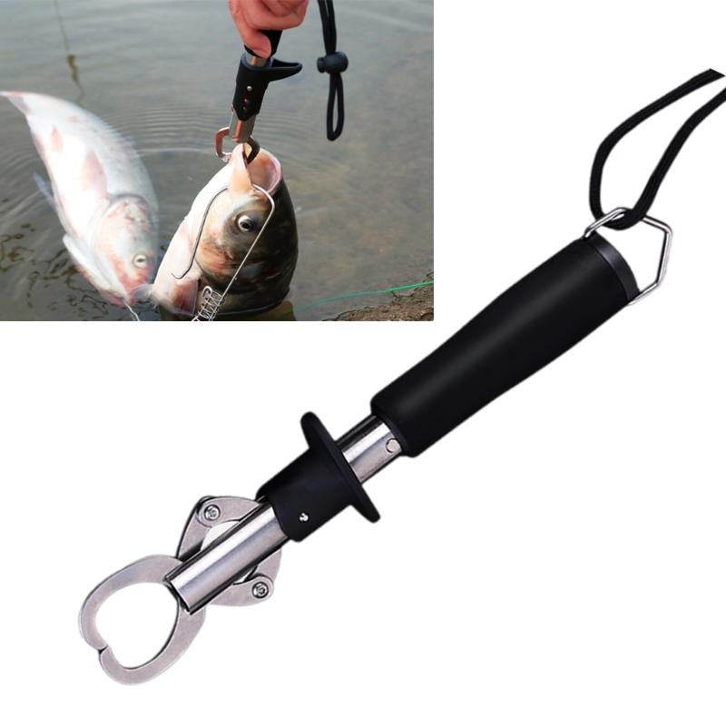 Stainless Steel Fishing Gripper Fish Control Device with Weight Scale Fish Controller Tool Fish Grip Catcher