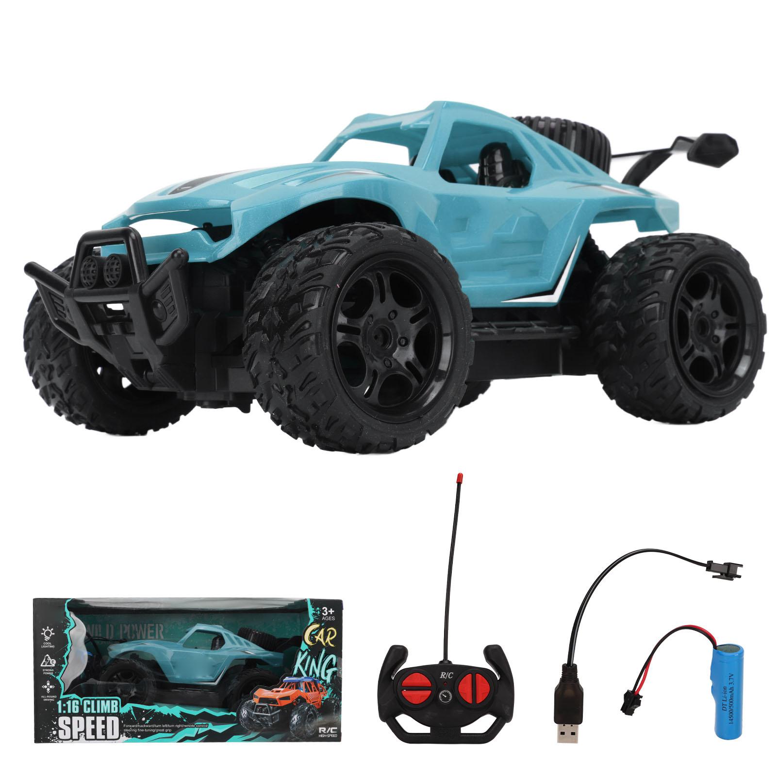 

1Celsius16 Remote Control Car 2.4GHZ Simulated Sound Effects 1Celsius16 RC Car with Rubber Tires for Over 3 Years Old Kids