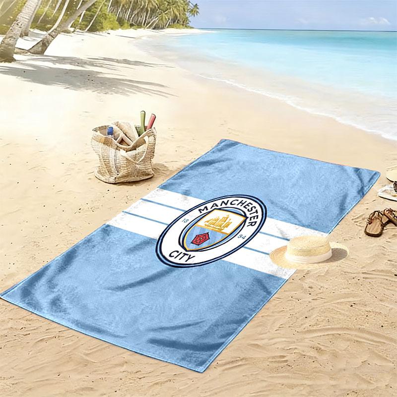 Rodri MCFC General Print Beach Towel, Large Soft Quick Dry Towel for Beach Camping Swimming