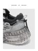 Men's Trendy Breathable Mesh Sneakers with Thick Tire Sole