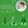 Novelty Funny DIY Visual Paper Crystals Growing Christmas Tree Science Toys Stocking Filler Gift