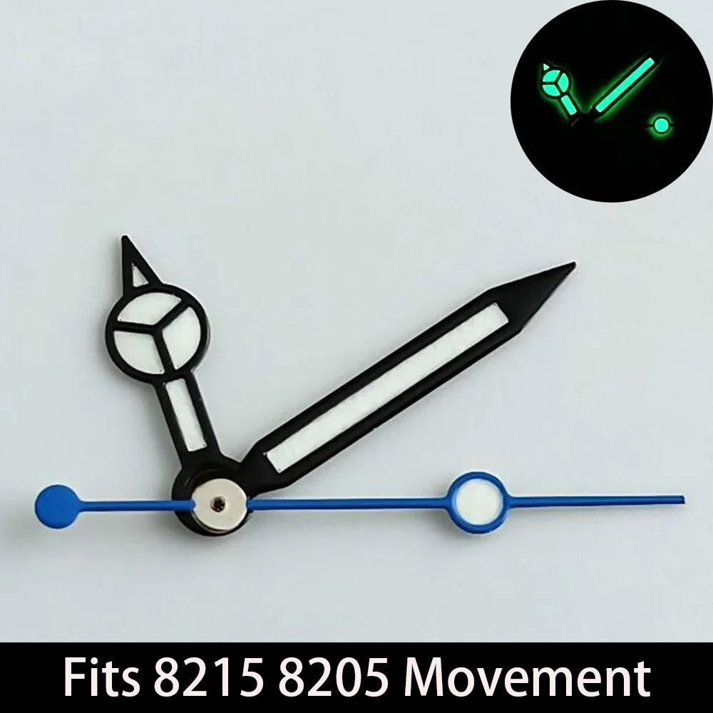 High quality watch hands blue-green/green luminous hands suitable for N H35 NH36/ETA 2836 2824/8205 8215 movements