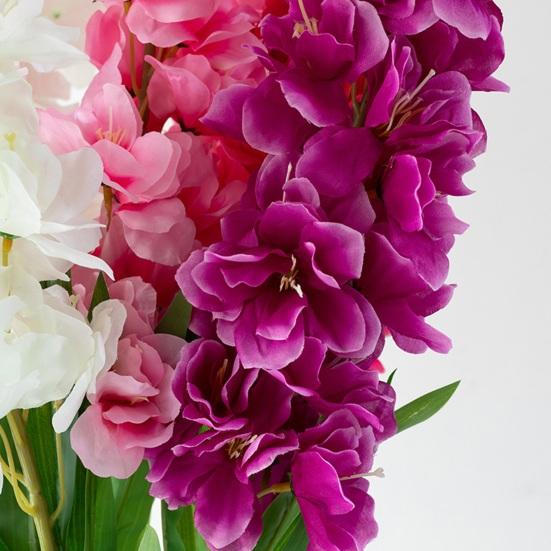 Krásná falešná květina proti vyblednutí ekologická dekorace