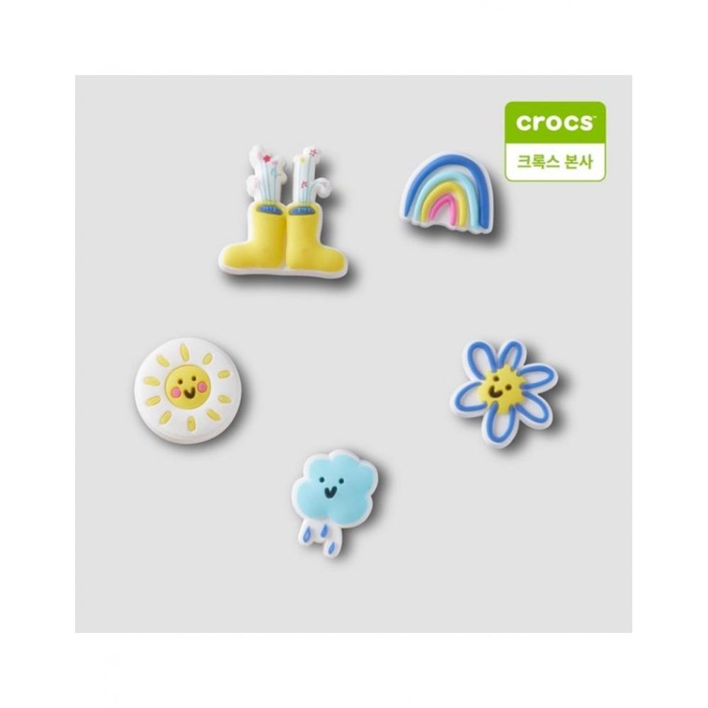 

Crocs Набор из 5 иллюстрированных дневников Gibbitz Charm 10013700 onefree