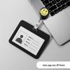 Retractable Badge Lanyard for Hospital ID Cards