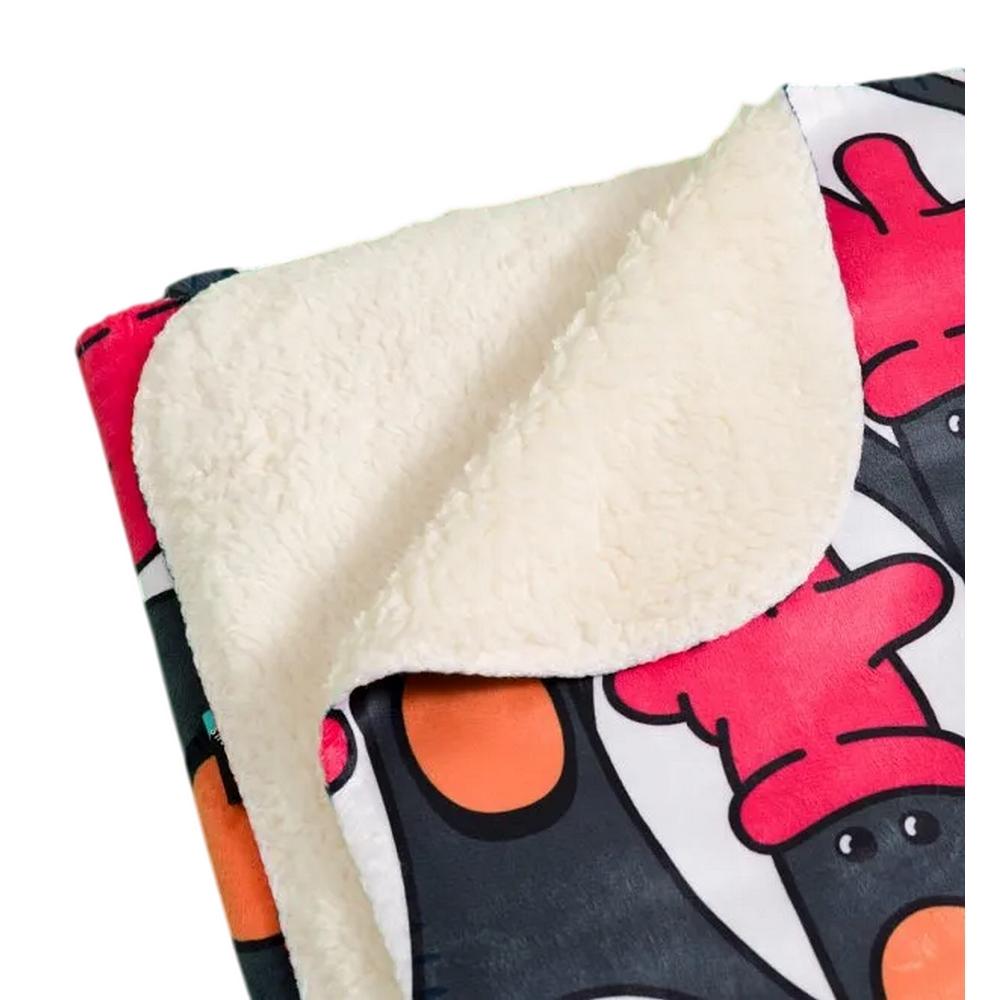 Wallace and Gromit Fleece Feathers McGraw Blanket