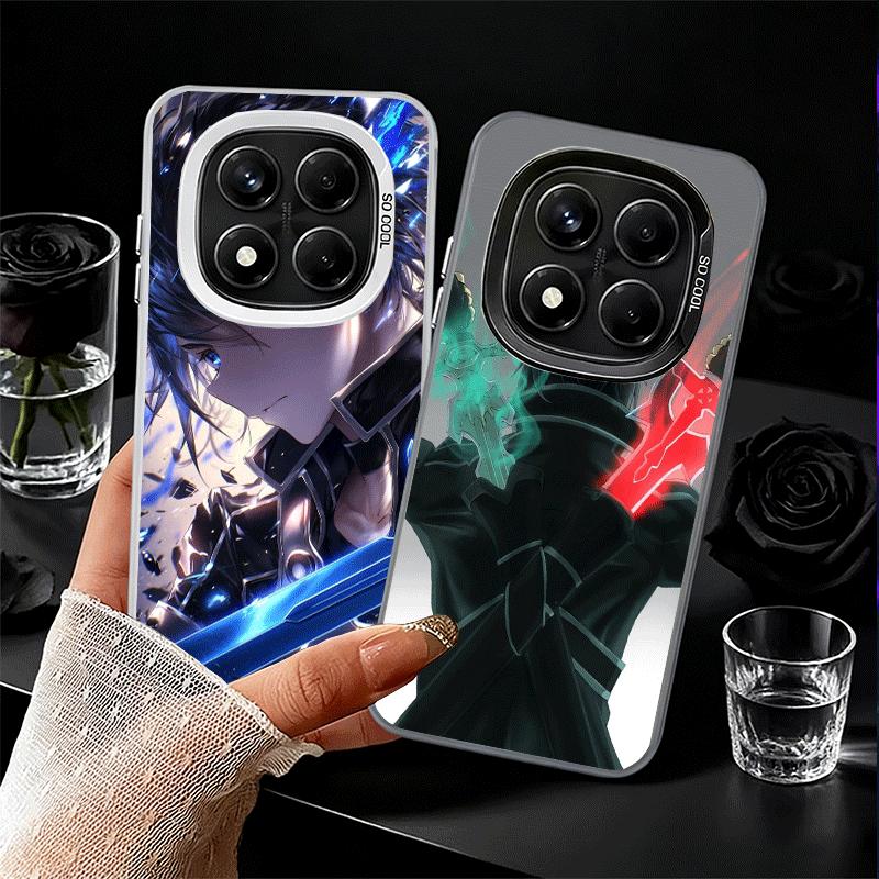 Sword Art Online Kirito Soft Phone Case for Xiaomi Redmi Note 13 14 15 Pro Plus 12S 12 11S 11 11T 10S 10 Shockproof Cover Back S