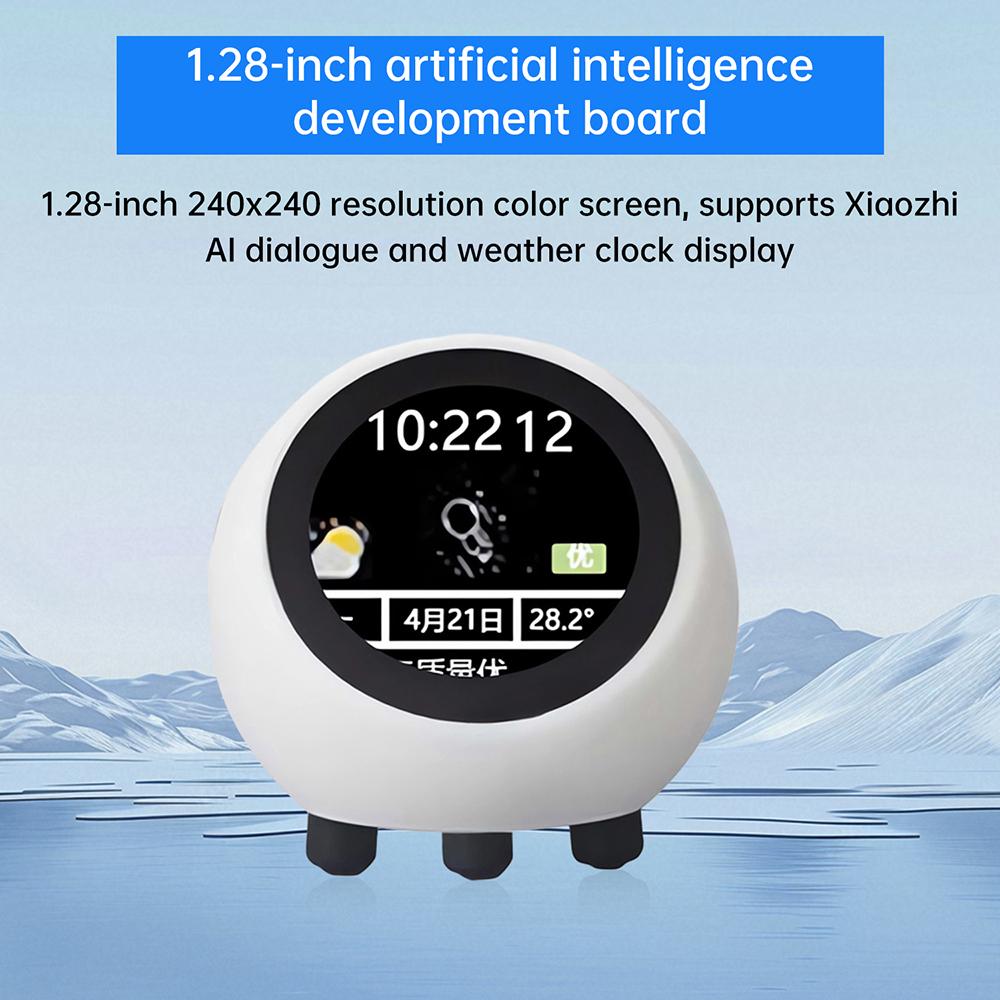 ESP32-S3 Voice Module With 1.28Inch Display Screen Xiaozhi AI Deepseek Artificial Intelligence Voice Robot Development Board