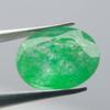 7 Carat Natural CERTIFIED Emerald Oval Cut Green Colombian Loose Gemstone A-3402