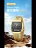 Leibingji Men's Multifunction Quartz Waterproof Sports Watch with Steel Band and Dual Display.