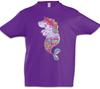 Fat Unimaid Kids Boys T-Shirt Unicorn Fun Mermaid Thick Unicorn Mermaid-
