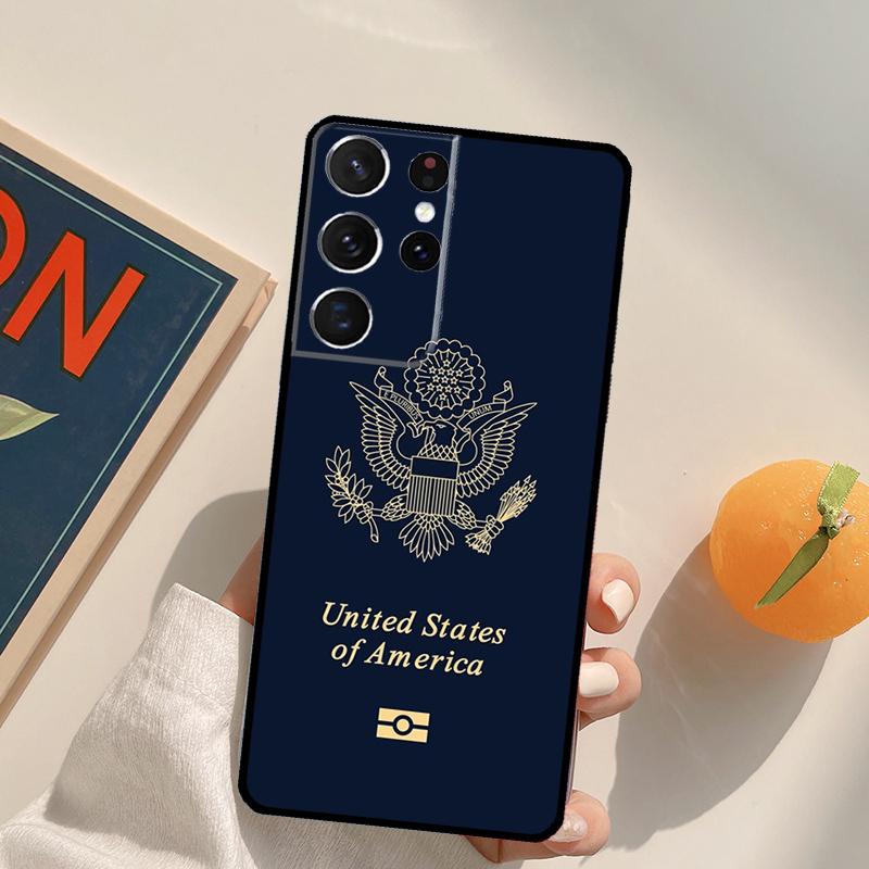 

America USA Flag Phone Case For Samsung Galaxy S26 S25 S20 S21 S22 S23 S24 Ultra S10 Plus S25 FE Back Cover Galaxy S10