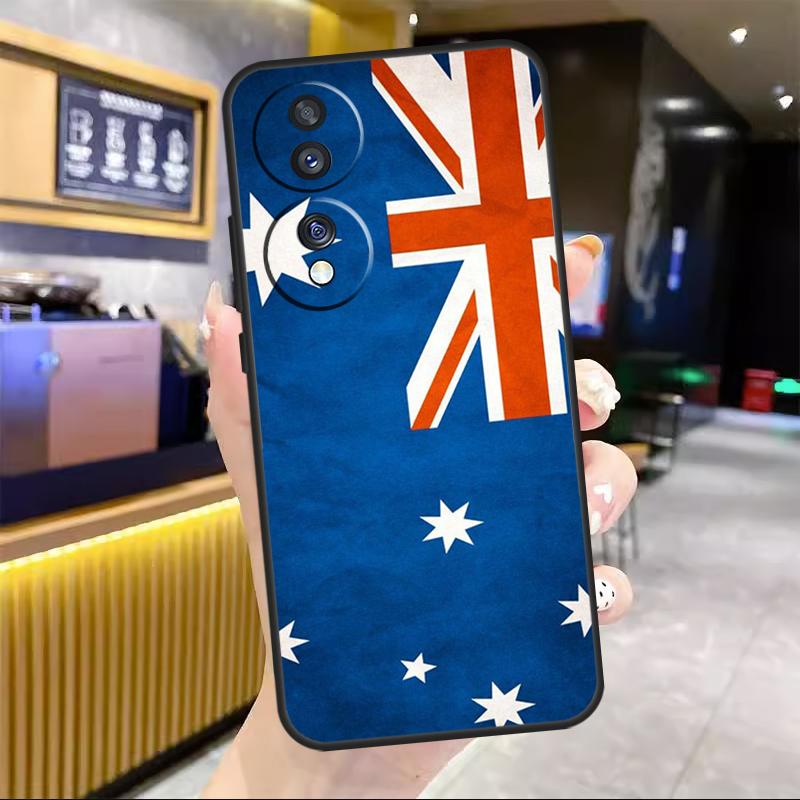 Australia Flag For Honor Magic 8 7 6 Pro Case For Honor 200 400 50 70 90 Lite X8c X8b X9a X9b X9c X9d Win RT