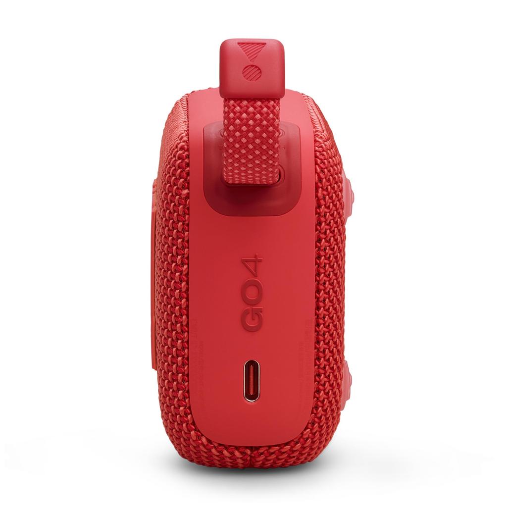 JBL GO4 Bluetooth Speaker USB-C Charging IP67 Dustproof Waterproof Portable Red JBLGO4RED