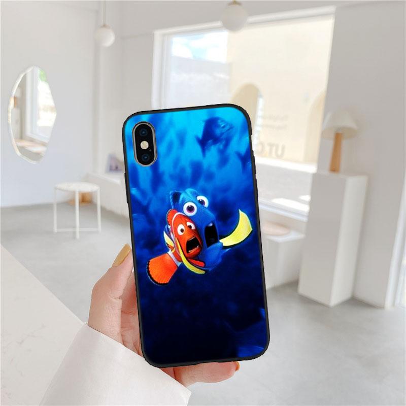 CJ52 Finding Nemo Soft Shell Phone Case for iPhone SE X XS XR 11 16E 17 Pro Max Air 8 7 6 6s Plus