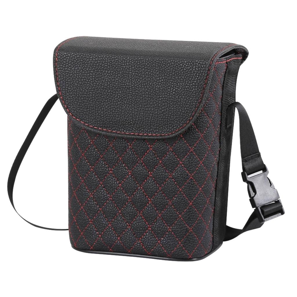 EMIRAIZE Car Trash Car Convenient Portable Storage Case for Portable Can, Accessories, Item, Waterproof, Cars, Non-Topple,