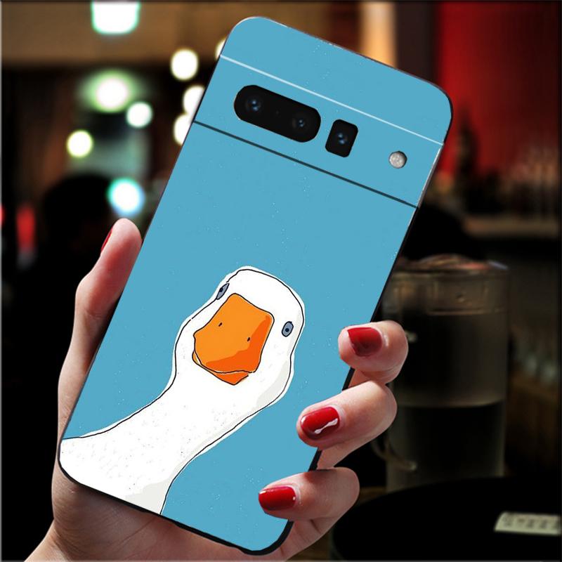

Phone Case For Google Pixel 10 Pro XL 9 Pro XL 9A 8 7 6 Pro Pixel 8A 7A 6A Pixel 8 7 6 5 Cartoon Goose Duck Google Pixel 9 Pro