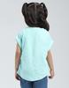 Monte Carlo Girls Round Neck Half Sleeve Top