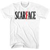 Scarface Logo Weißes Erwachsenen-T-Shirt Unisex-T-Shirt