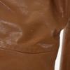 Armani Exchange 90s Old Leather Coat S Camel Women Used