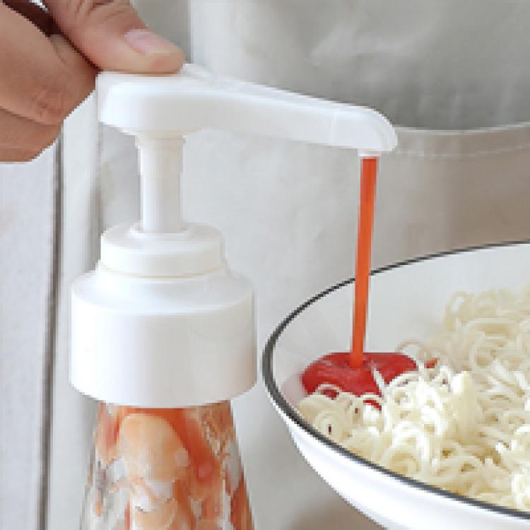 Oil Consumption Press Kitchen Seasoning Press Household Oil Pot Oil Consumption Bottle Pump Head Dosing Squeeze Nozzle