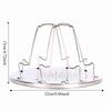 Removable Toast Grill Rack Stainless Steel Toast Maker Portable Camping Toaster  Picnic