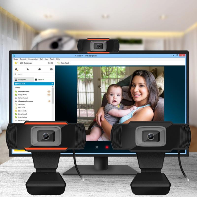1080P HD Webcam with Driver-Free Network Conference & Live Streaming Capabilities