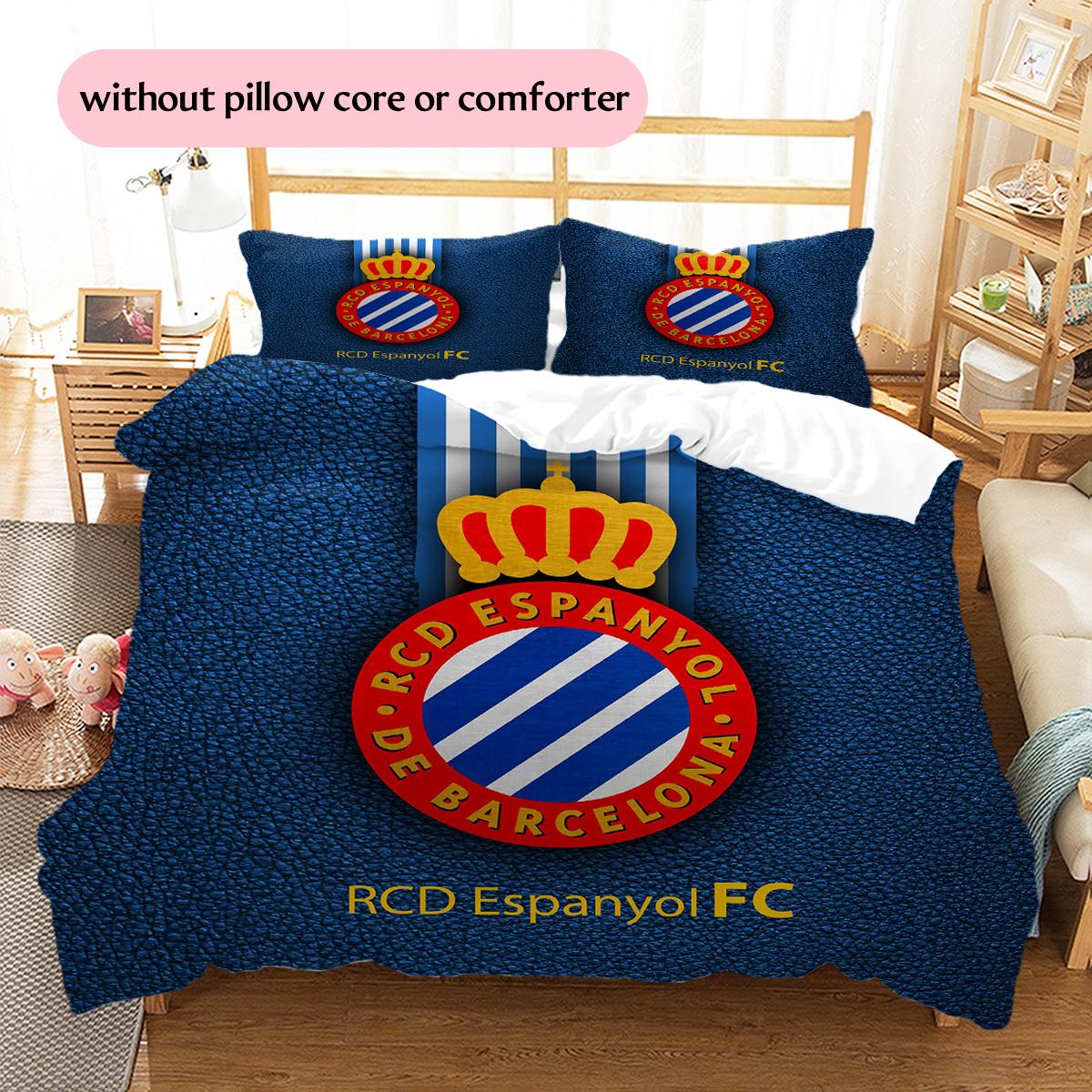 RCD Espanyol raksta gultasveļa Mājas dekorēšana