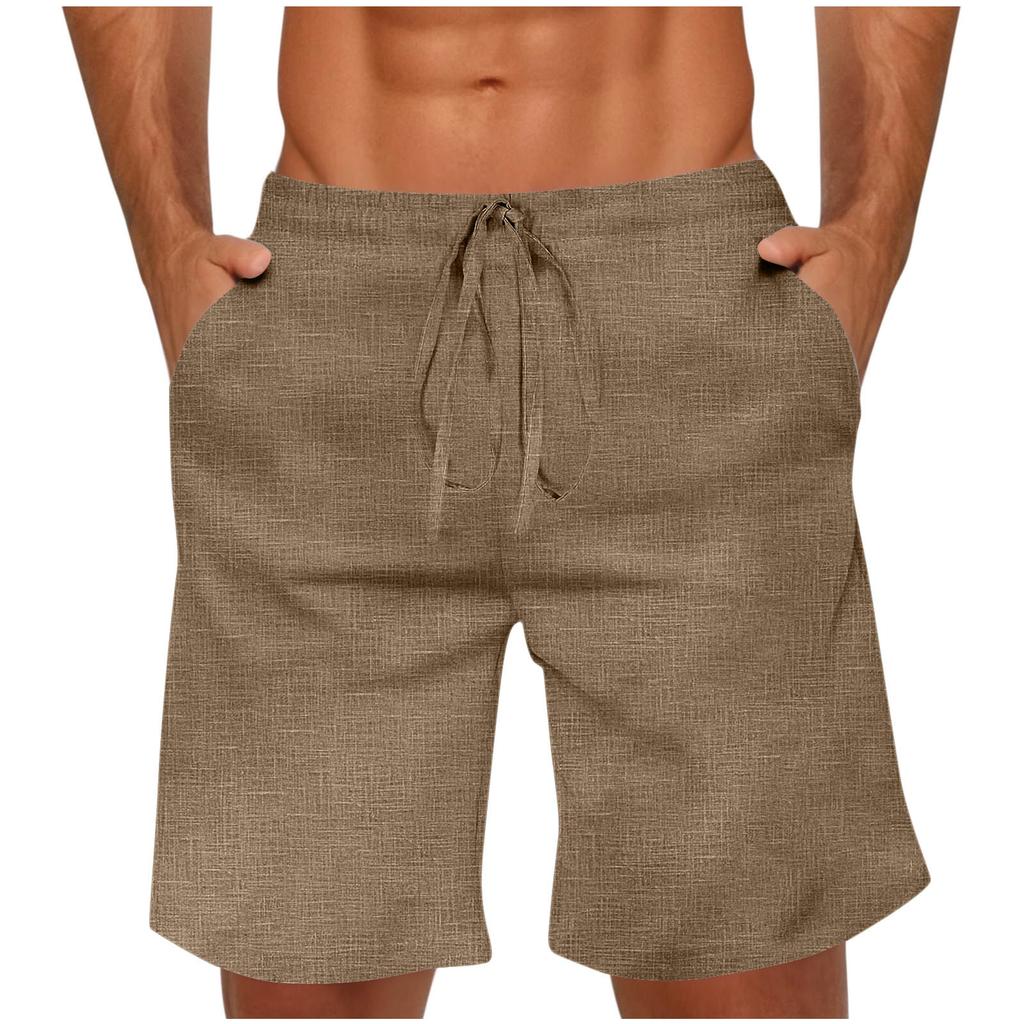 Men's Loose Straight Shorts Plus Size Casual Outdoor Hiking Sports Running Pants