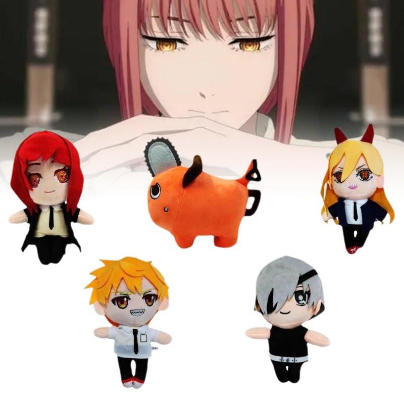 Adorable Chainsaw Man Plush Toy Denji Power Quanxi Makima Pochita Soft Cuddly Kids Gift