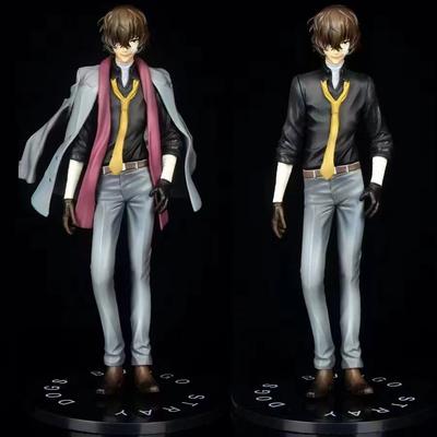 23cm Bungo Stray Dogs Anime Figure Dazai Osamu Action Figure 657 #Dazai Osamu Figurine Collectible Model Doll Toys 1 /8 Scale