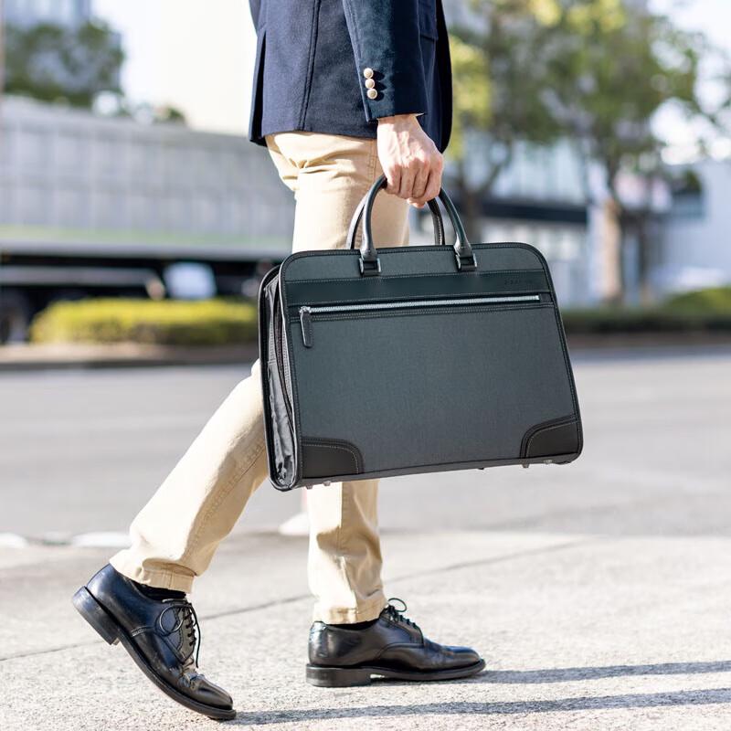 Sanwa Supply BAG-BZC3GY 15.6-inch Business 2-Way Laptop Backpack