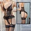 Sexy Lingerie, Sexy Lace Shapewear, Backless, Big Tits, Seductive Transparent Tight Suspenders, Pajamas Women