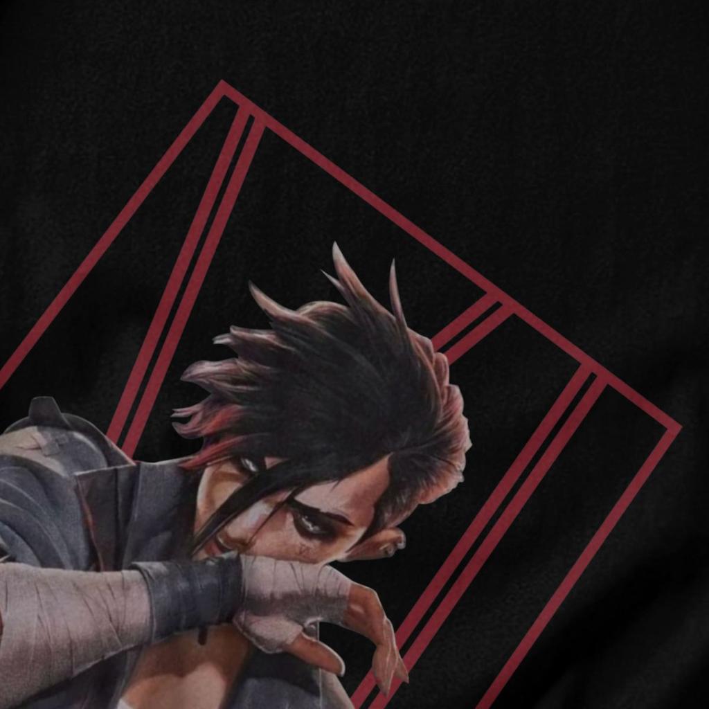 Herr T-shirt Arcane Säsong 2 Vi Gåvor Y2K Grafiska T-shirts Unisex Kläder T-shirts