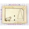 Siberian Husky, Chukcha – Photo frame, engraved wooden frame | Art-Dog
