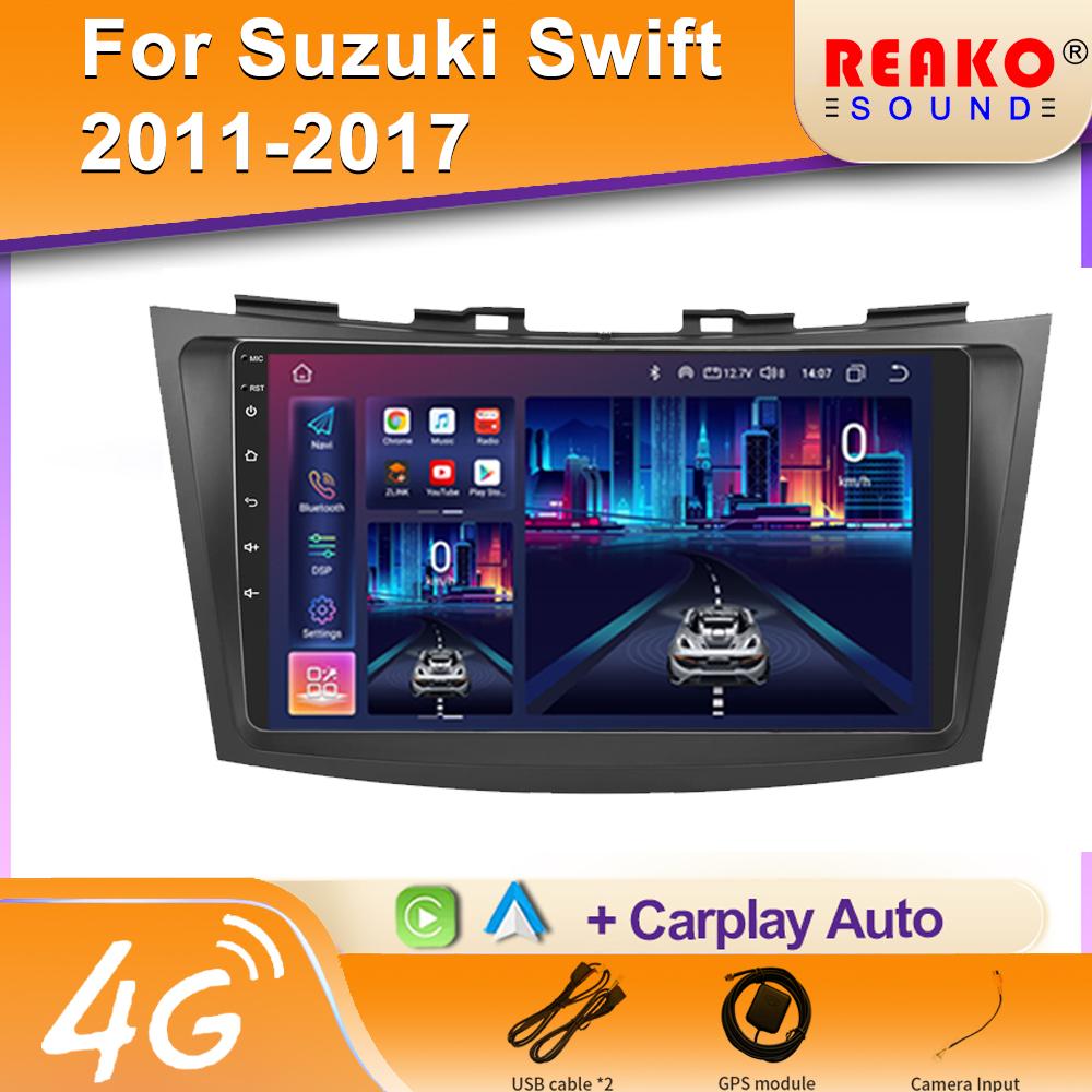 Car Radio For Suzuki SWIFT 2010-2016 2Din Android Octa Core Car Stereo DVD GPS Navigation Player Multimedia Android Auto Carplay