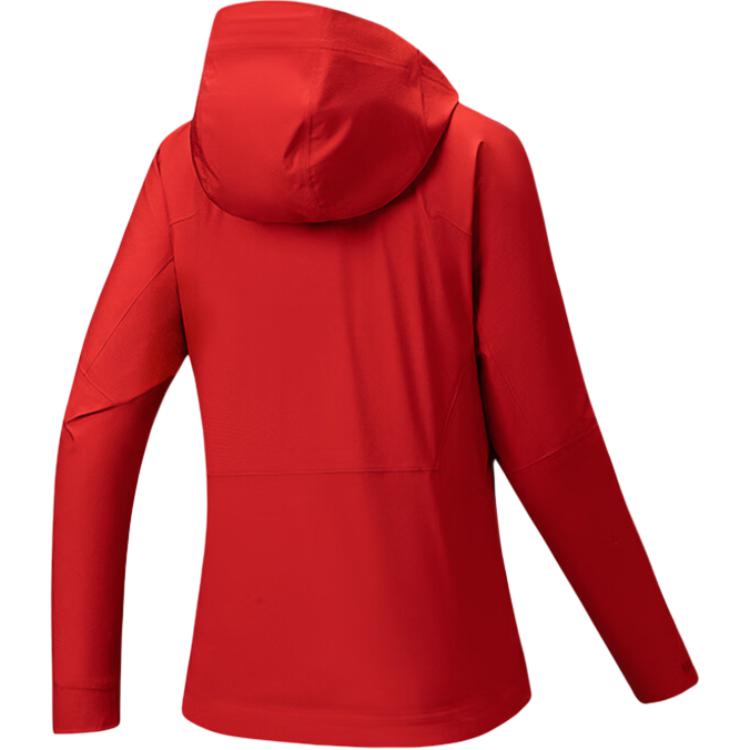 Anta Training Series Storm Armor Sports Casual Hard Shell Simple Solid Color Hooded Windproof Waterproof Water-Repellent Breathable Jacket 162537602-3