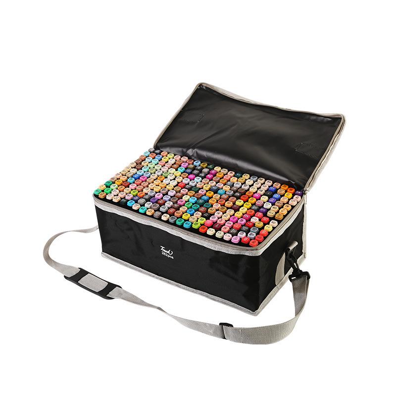 Dual-Tip Alcohol-Based Oily Marker Set for Kids - Watercolor Drawing Pens