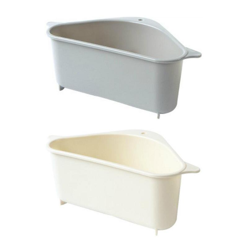 Racks & Holders Kitchen Sink Suction Cup Sponge Holder Draining Shelf Organisation