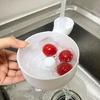 Fruit Washer Bowl With Quick Dry Feature Ergonomic Vegetable Washer For Grains Cleaning and Food Container