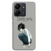 Custom Phone Case - MANIACASE - Xiaomi Redmi 13C 4G - TPU Silicone - Anime Pattern Death Note Ryuzaki - Black