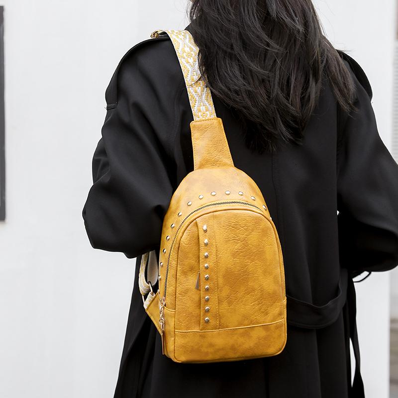 Women Bag Waist Packs High Quality PU Leather Crossbody Bag For Women Luxury Designer Women's Chest Bag Shoulder Bag Handbag