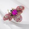 Crystal Bee Badges Pins for Women Men Fashion Unisex Clothing Insect Series Classic Brooches Corsage Lapel Pin