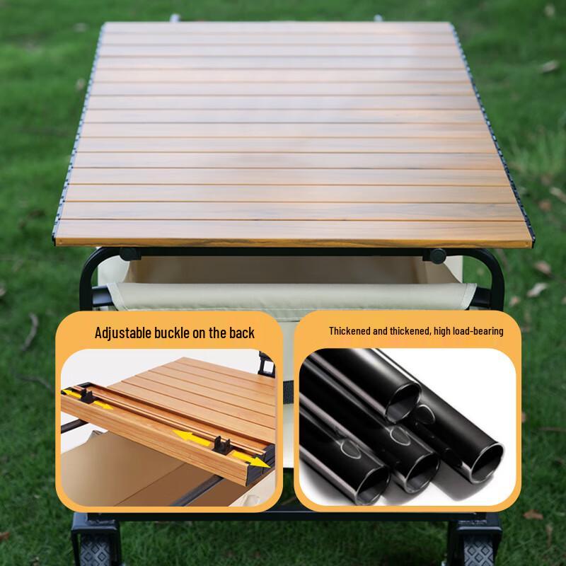 Portable Outdoor Camping Cart Tabletop