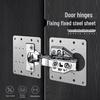 Stainless Steel Hinge Repair Plate for Cabinet Doors
