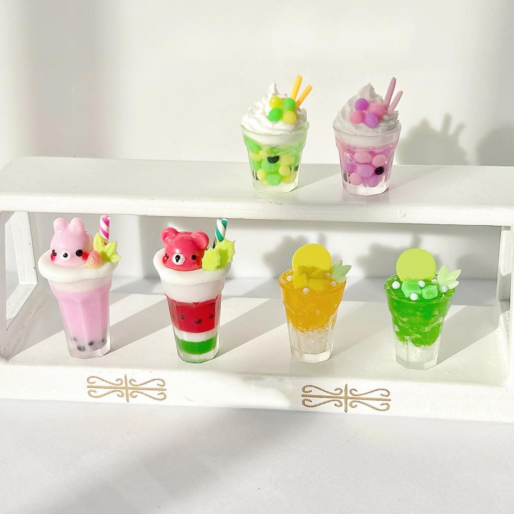 Reusable Silicone Molds Handmade Art Supplies Cups Shape for Creating Detailed Miniature Food and Artistic Crafts
