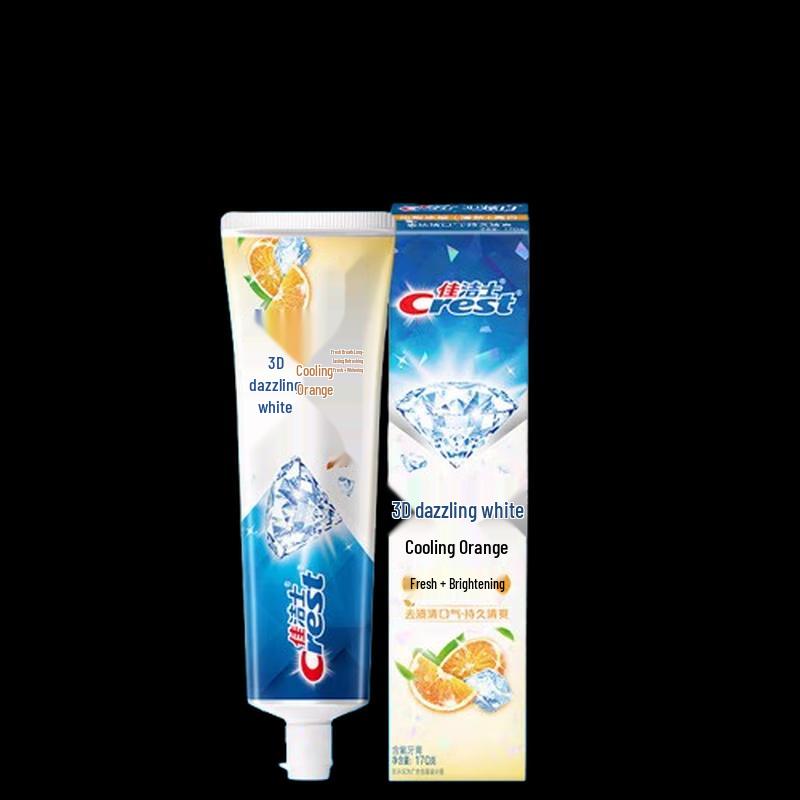 

Crest 3D White Invigorating Icy Orange Toothpaste Duo Pack