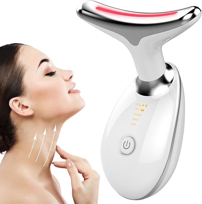 

Multifunctional Neck Beauty Instrument, Hot Compress for Neck & Nasolabial Lines Removal
