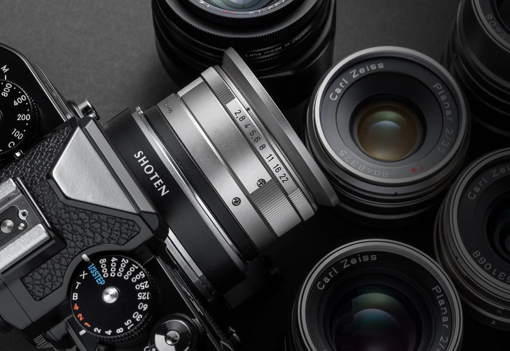 SHOTEN Electronic Mount Adapter GTZ G Lens to Nikon Z Mount AF Motor Electronic Control Black (Contax Conversion) Built-in AF-S/AF-C