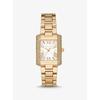 Mini Emery Pavé Gold Tone Watch MK4640